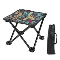 LLDYYDS Camping Stool Portable Foldable Footstool Recliner Foot Rest for Park Garden Beach