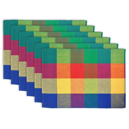Pansy Vine - DII Indian Summer Ribbed Placemat (Set of 6), 19