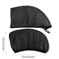 thumbnail image 3 of Teissuly Mosquito Proof Car Window Net Sunshade Side Curtain Sunscreen Sunshade Side Shield Mosquito Proof Net And Universal Screen Window For Car Sash, 3 of 6