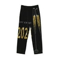 thumbnail image 4 of Balery Men'S Happy New Year 2024 (2) Pants,Sleepwear Pants,Pajama Pants,Pj Bottoms Drawstring And Pockets-Small, 4 of 9