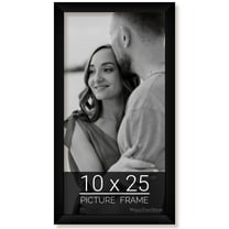 10x25 Black Picture Frame for Puzzles Posters Photos or Artwork