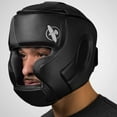 thumbnail image 2 of Hayabusa T3 Adjustable MMA Headgear - Black, Medium, 2 of 6