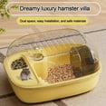 thumbnail image 7 of Large Acrylic Hamster Cage, Luxury Portable Travel Carrier for Syrian Hamsters and Fancy Rats, Spacious Small Pet Habitat with Easy-to-Clean Detachable Design, Multicolor, 7 of 7