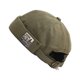 thumbnail image 1 of Sonducket Sombrero de algodón Vintage sin borde Skullies mujeres hombres Docker con hebilla ajustable ropa de calle accesorio de moda sombreros Sombreros Verde, 1 of 6