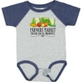 thumbnail image 3 of Inktastic Farmers Market Fresh Local Produce Boys or Girls Baby Bodysuit, 3 of 5