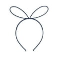 thumbnail image 4 of Unique Bargains 1 Pc Cute Frosted Rabbit Headbands for Women Dark Blue, 4 of 6