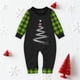 thumbnail image 1 of Pijamas familiares europeos con estampado navideño de moda, traje para padres e hijos, monos de poliéster para bebés., 1 of 3