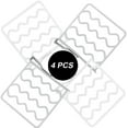 thumbnail image 2 of 4 estantes divisores de compartimentos sin perforaciones, gris * 2 + blanco * 2 Xemadio MZQ-0224, 2 of 6