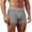 Grey, variant on Boxer Briefs Men's Solid Elastic Washable Absorbency Underwear Soft Summer Lightweight Trunks L
