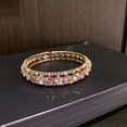 thumbnail image 4 of 2xZircon Ajustable Elegante Clásica Para El Día De San Valentín Mujer Esposa B Zulema Pulsera Circón, 4 of 8
