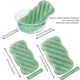 thumbnail image 2 of Esponja de ducha de baño suave de 8 piezas, depurador de puf corporal, esponjas de limpieza Facial exfoliantes, esponja vegetal de espuma para mujeres, hombres y niños Namotu CZMR-ST220, 2 of 7