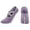 Violet, variante sur Chaussettes de Pilates avec Semelles Antidérapantes pour Femmes, Semelle Antidérapante, Chaussettes de Yoga, Respirantes, 1 Pce