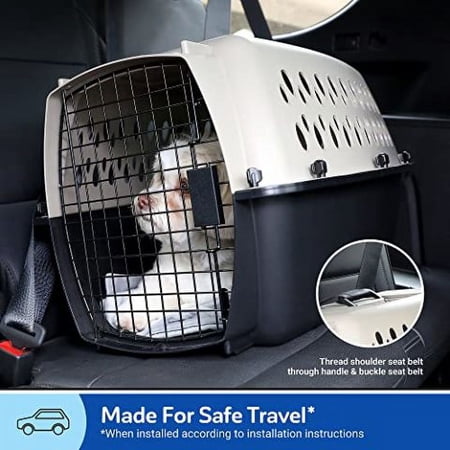 ペットケージ 旅行用 バリケンネル 航空機用 飛行機 クレート ハウス キャリー 小型犬 100 SM ( バリケンネル SM トープ ブラック )