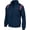 Navy-Red, variant on Smitty Major League Style All Weather Fleece Jacket (Navy/Red, X-Large)