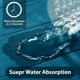 thumbnail image 4 of Alfombra de baño Yimobra, espuma viscoelástica, 60 x 43 cm, superabsorbente, 4 of 9