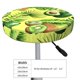 thumbnail image 4 of Balery Kiwi and Avocado Fundas de asiento para taburete de bar redondo de tela de terciopelo ajustables que protegen de arañazos y manchas para sillas de 14 a 17 pulgadas.-13 inch, 4 of 7