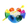 thumbnail image 1 of Campanas de mano coloridas Hugo instrumento de percusión para niños en edad preescolar con mazo, 1 of 10