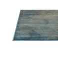 thumbnail image 4 of Allstar Rugs  Abstract Themed Polypropylene Area Rug 5' 0" x 6' 11" - Denim, 4 of 5