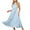 Light Blue, variant on RYRJJ Halter Bridesmaid Dresses for Women Chiffon Ruched Evening Party Gowns Sleeveless Formal Wedding Guest Long Dresses(Hot Pink,S)