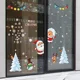 thumbnail image 5 of Pegatinas navideñas para ventanas y paredes, decoración navideña para bodas, hogar, adornos navideños 2024, regalo de Navidad 2025, feliz año nuevo, 5 of 5