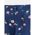 thumbnail image 2 of Wonder Nation Toddler Girls' Ribbed Flare Leggings, Sizes 18M-5T, 2 of 2