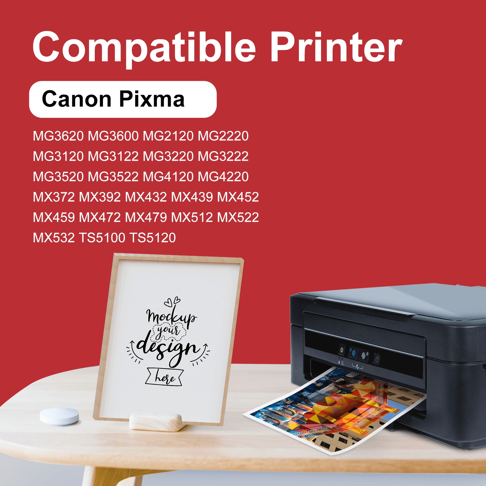 240XL 241XL Ink Cartridge Compatible for Canon Ink 240 and 241 for Pixma MG3620 MG3600 Printer (Black+Tri-Color)
