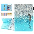 thumbnail image 1 of Funda universal para tabletas Dteck 24‑26 cm Folio Azul Arena, 1 of 7