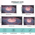 thumbnail image 5 of Pillow Case Plush Pillow Pink Moon Pattern Case standard size/King size/Queen size Bed Pillow Pillowcases, 5 of 9