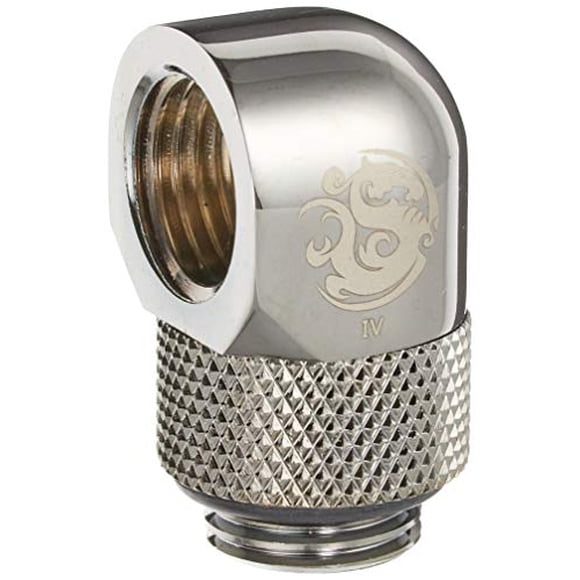 Bits Power Raccord PC Refroidi Réservoir d'Eau Personnel Tube de Traîneau Compression Adaptateur à Vis Rotatif Pièces d'Expansion (BP-BS90R)