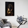 thumbnail image 5 of Victorian Gothic Cat on Books Artworks Canvas Poster Room Aesthetic Wall Art Prints Home Modern Decor Gifts 16x24inch(40x60cm), 5 of 6