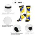 thumbnail image 5 of Men's Bosnian Flag Map Novelty Athletic Socks Women's Digital Printing Funky Patterned Crew Socks, 5 of 7
