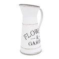 thumbnail image 4 of Piwvid Rustic Galvanized Watering Can and Decorative Pitcher, Vintage Flower Vase with Greetings, Farmhouse Jug for Living Room, Kitchen, Office (2 Sizes), 4 of 7
