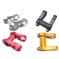 thumbnail image 2 of Adjustable Folding Bike Handlebar Stem Bicycle Double Riser Bike Handle Part, 2 of 10