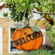 thumbnail image 2 of Durable Wooden Welcome Door Sign Home Decor Rural Style Hanging Board for Store Home Halloween Decoration, 2 of 5