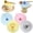4 Pcs, variant on Silicone Cup Covers, 4.7" Multicolored Silicone Lids - Reusable, Easy to clean and lightweight Cup Covers for Mugs, Cups, Tea Pots,Universal Cup Lids Outdoor Drink Cover Cup Dust Cover