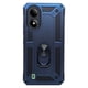 thumbnail image 1 of Funda Uso Rudo Con Anillo Magnético Para ZTE A33s Azul Marino Más 2 Micas De Cristal, 1 of 5