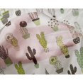 thumbnail image 5 of oneOone Silk Tabby White Fabric Cactus Craft Projects Decor Fabric Printed By The Yard 42 Inch Wide-MC, 5 of 5