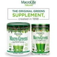 thumbnail image 6 of MacroLife Naturals Macro Greens Superfood Powder 30 Servings / 10 oz, 6 of 7
