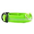 thumbnail image 2 of Flmtop Collier de Sécurité Anti-Perte pour Chien Chiot avec Lumière LED Clignotante et Chargement USB Vert, 2 of 9