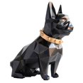thumbnail image 2 of Puppy Money Box Geometric Prismatic Surface Cartoon Puppy Money Saving Pot Corrosion Resistant Nordic Concise Geometry Puppy Money Saving Box with Money Slot for Home Office, 2 of 9