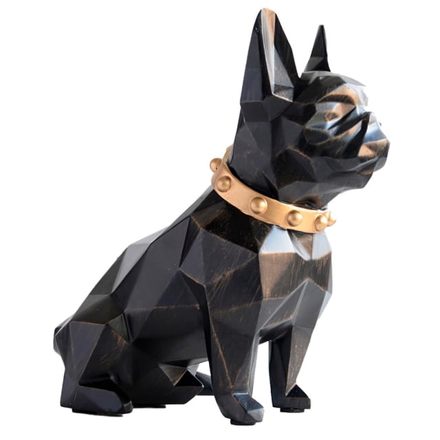 Bearachild Caja de dinero para cachorros Superficie prismática geométrica Dibujos animados Cachorro Ahorro de dinero Olla Resistente a la corrosión Artesanía Numero 5 Bearachild HA027002-05