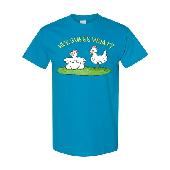 Inktastic Hey, Guess What? Chicken Butt T-Shirt