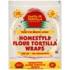 Santa Fe Tortilla Company Homestyle Flour Tortilla Wraps, 12 tortillas, 24 oz