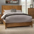 thumbnail image 2 of Alpine Furniture Flynn Mid Century Modern Panel Bed, Multiple Sizes, Multiple Colors, 2 of 4
