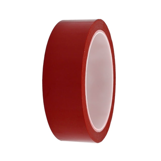 30mm Cinta adhesiva aislante roja eléctrico de una sola cara de ancho de 164 pies de longitud