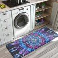 thumbnail image 3 of Colorful Tie Dye Pattern Kitchen Rug Mat,Kitchen Runner Rugs Non Skid Washable,Decorative Kitchen Floor Mats for Kitchen,Sink,Laundry,17"x47.2", 3 of 7