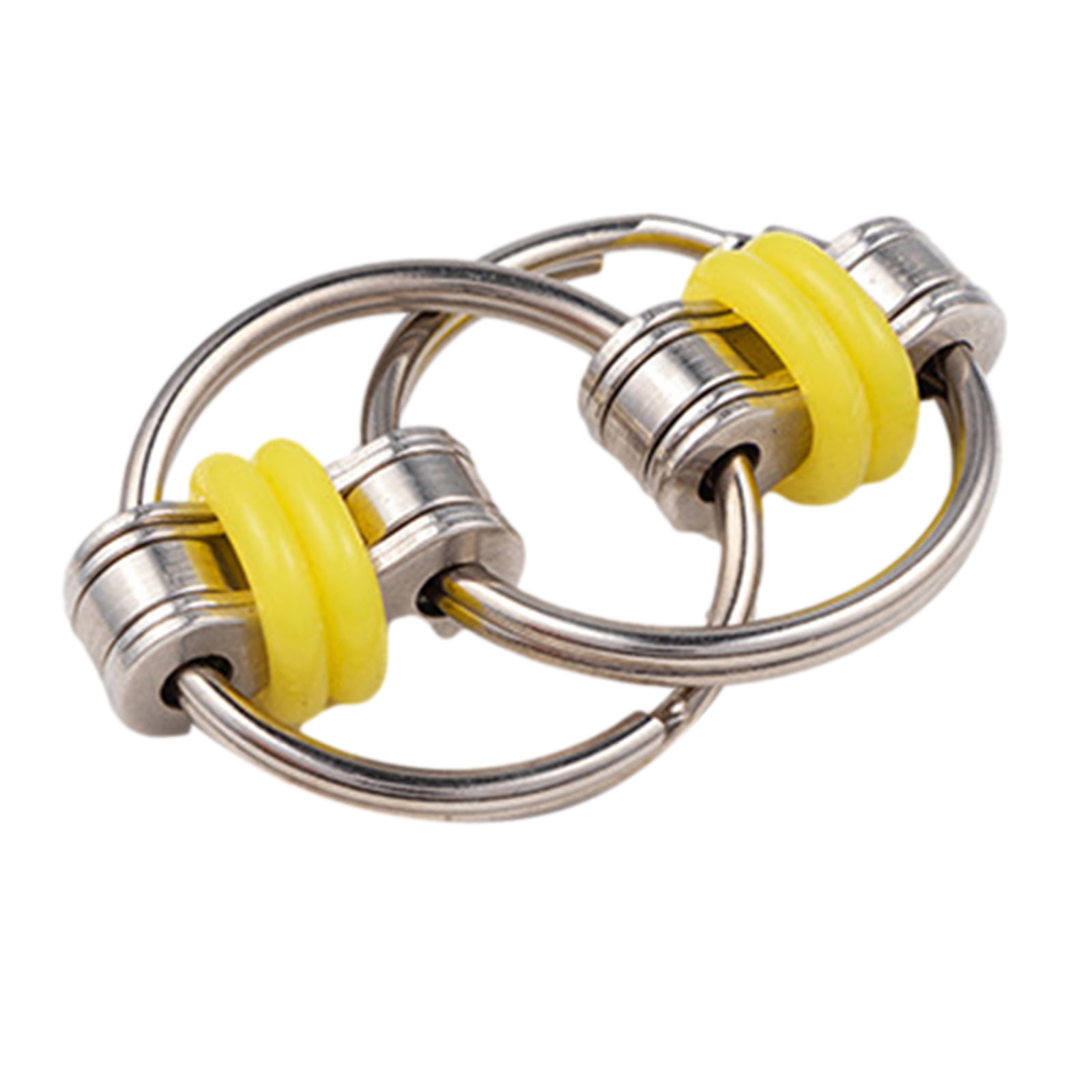 Yellow Flippy Chain Fidget Toy 