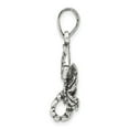 thumbnail image 2 of FB Jewels Sterling Silver Antiqued Scorpio Pendant, 2 of 5