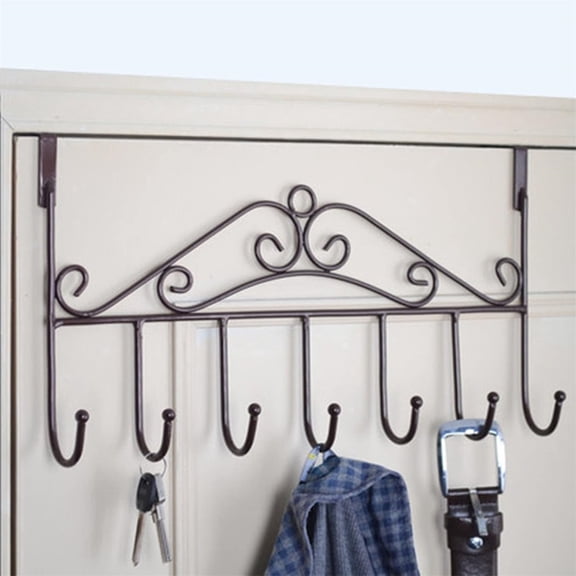 Door Hanger Hook Rack,Heavy Duty Door Towel Rack,Room Essentials Organizer for Home,Towel Rack Organization for Kitchen