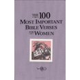 thumbnail image 1 of Pre-Owned The 100 Most Important Bible Verses for Women, 9780849900297, 0849900298, Hardcover,, 1 of 1